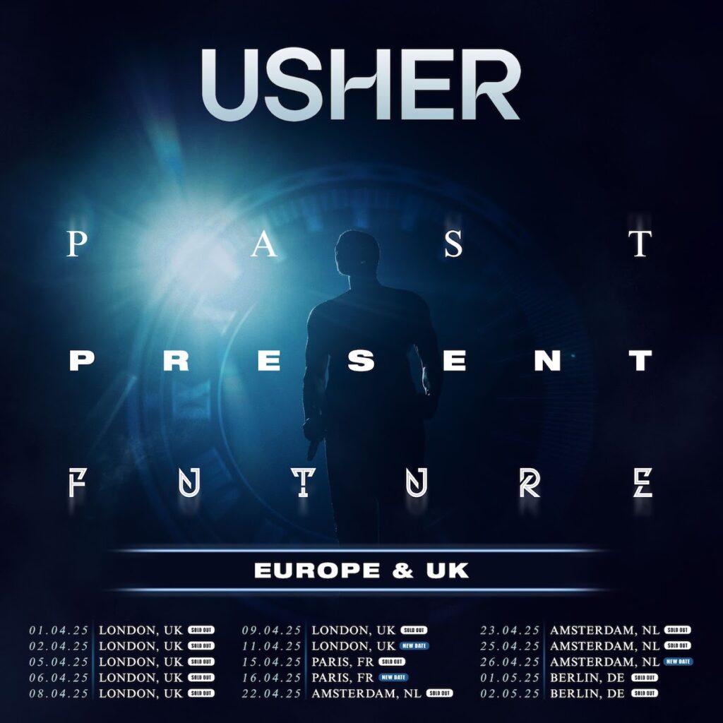 Usher New Show Dates