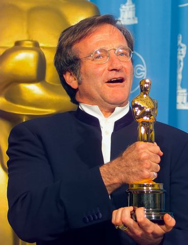 Oscar Winner Actor Robin Williams Backstage