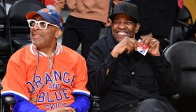 Celebrities At The Los Angeles Lakers Game