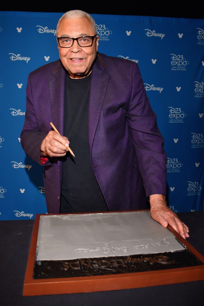 James Earl Jones Hand Print Casting For Disney