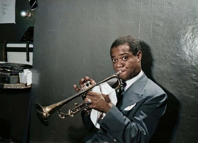 Portrait Of Louis Armstrong