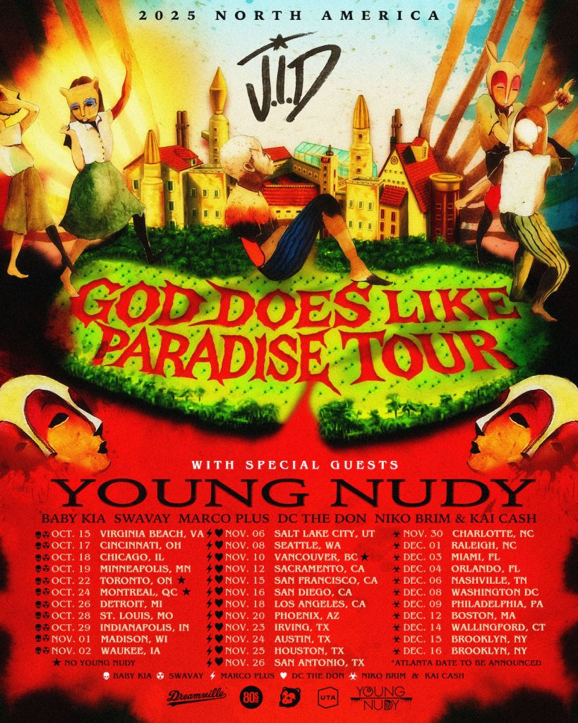 God Does Like World Tours Flyers